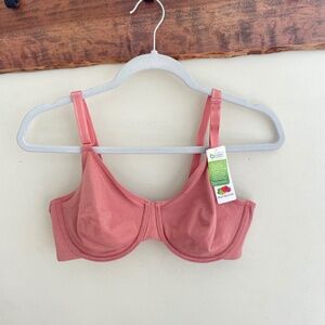 Fruit of the Loom | Cotton Underwire Unlined Bra size large NWT